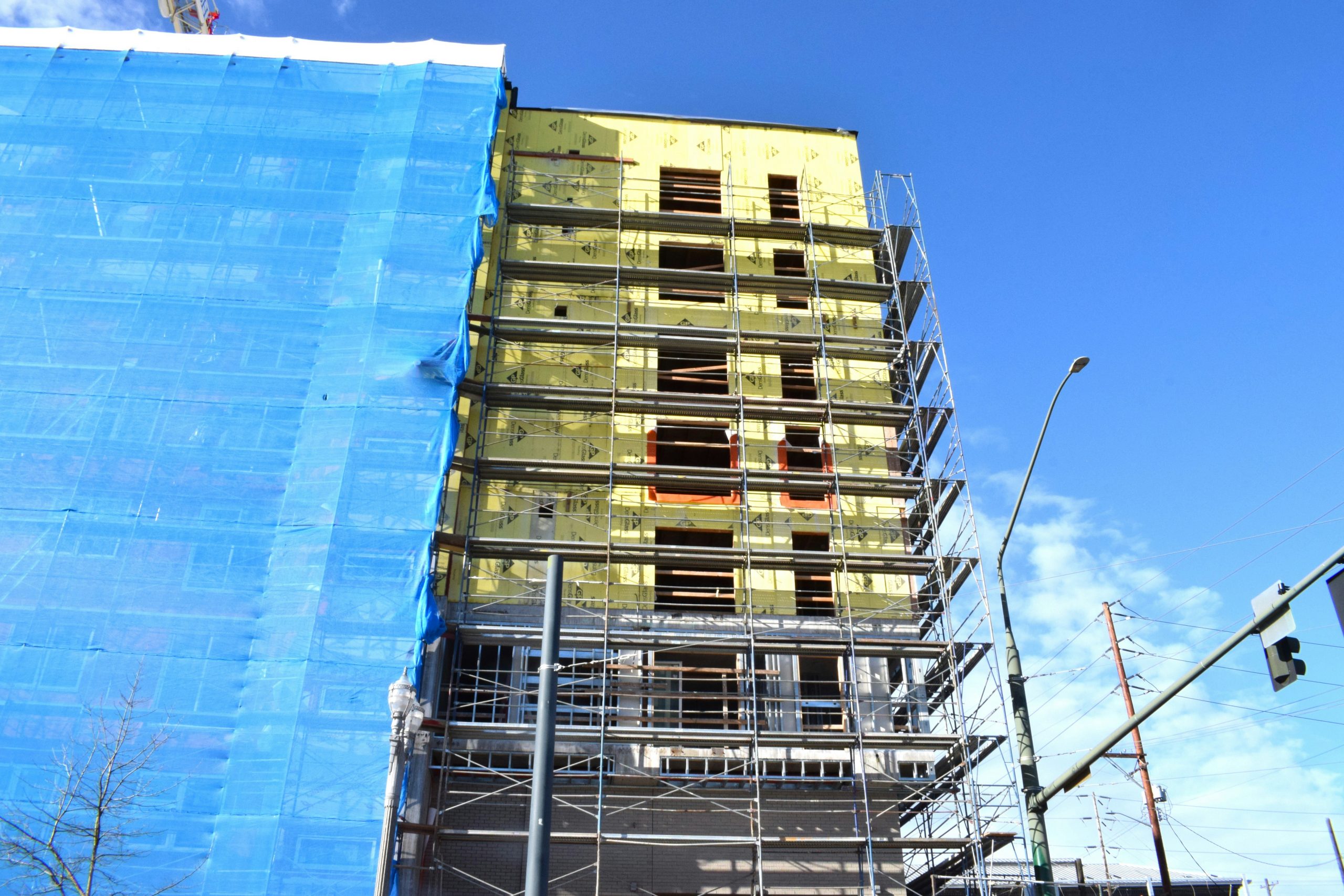 Chantier de rénovation énergétique